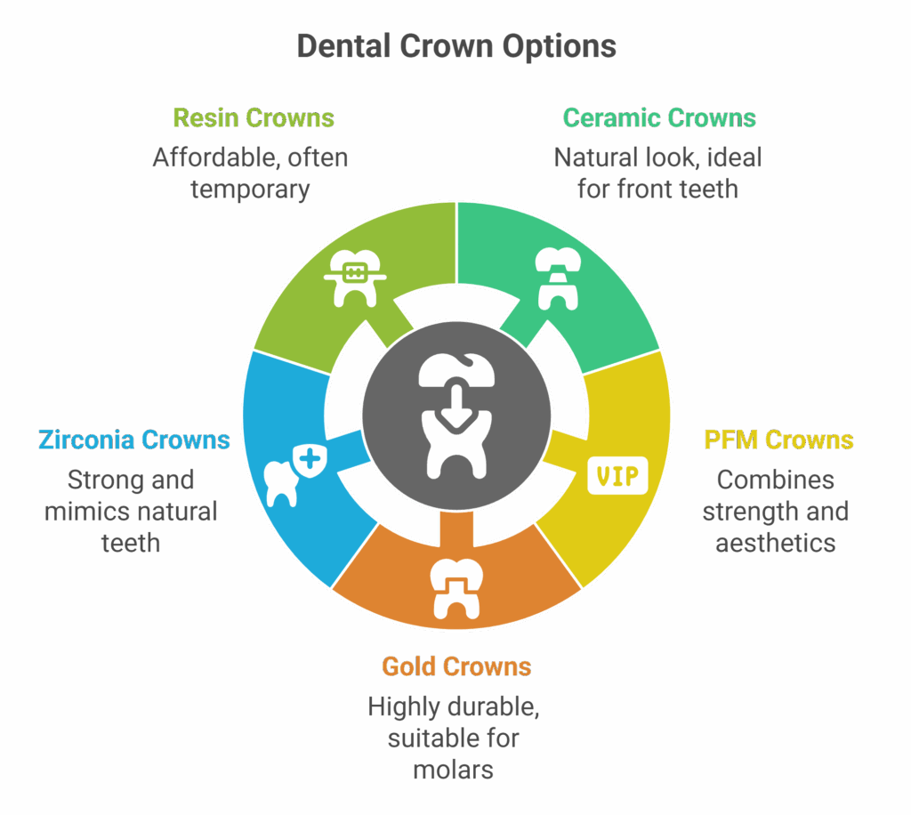 Types of Dental Crowns